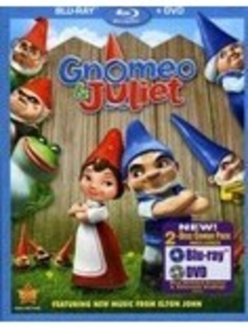 Gnomeo & Juliet (Blu-ray, 2011) Sealed